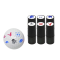 1 pcs golf ball stamps Colorfast Quick-dry Long Lasting Stamper Balls Marker Impression Seal Gift Golf Accessories