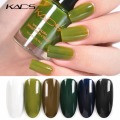 KADS Jelly Nail Polish 9.5ml 12 Candy Color Semi-transparent Nail Lacquer Manicure Translucent Jell Varnish Polish for Nail Art