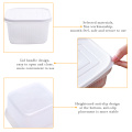 Refrigerator Storage Drain Box Plastic Transparent Food Keeping Fresh Container Fridge Fruit Garlic Scallion Kitchen Organizer