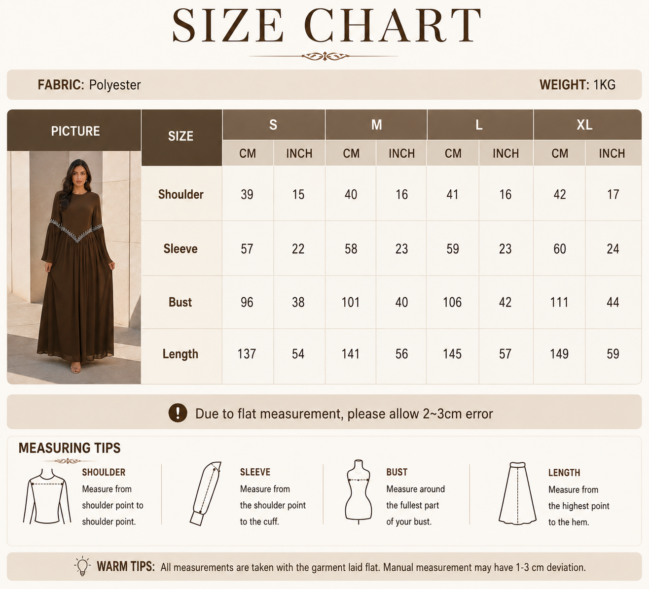 Luxury Solid Rhinestone Embellished Flare Sleeve Abaya