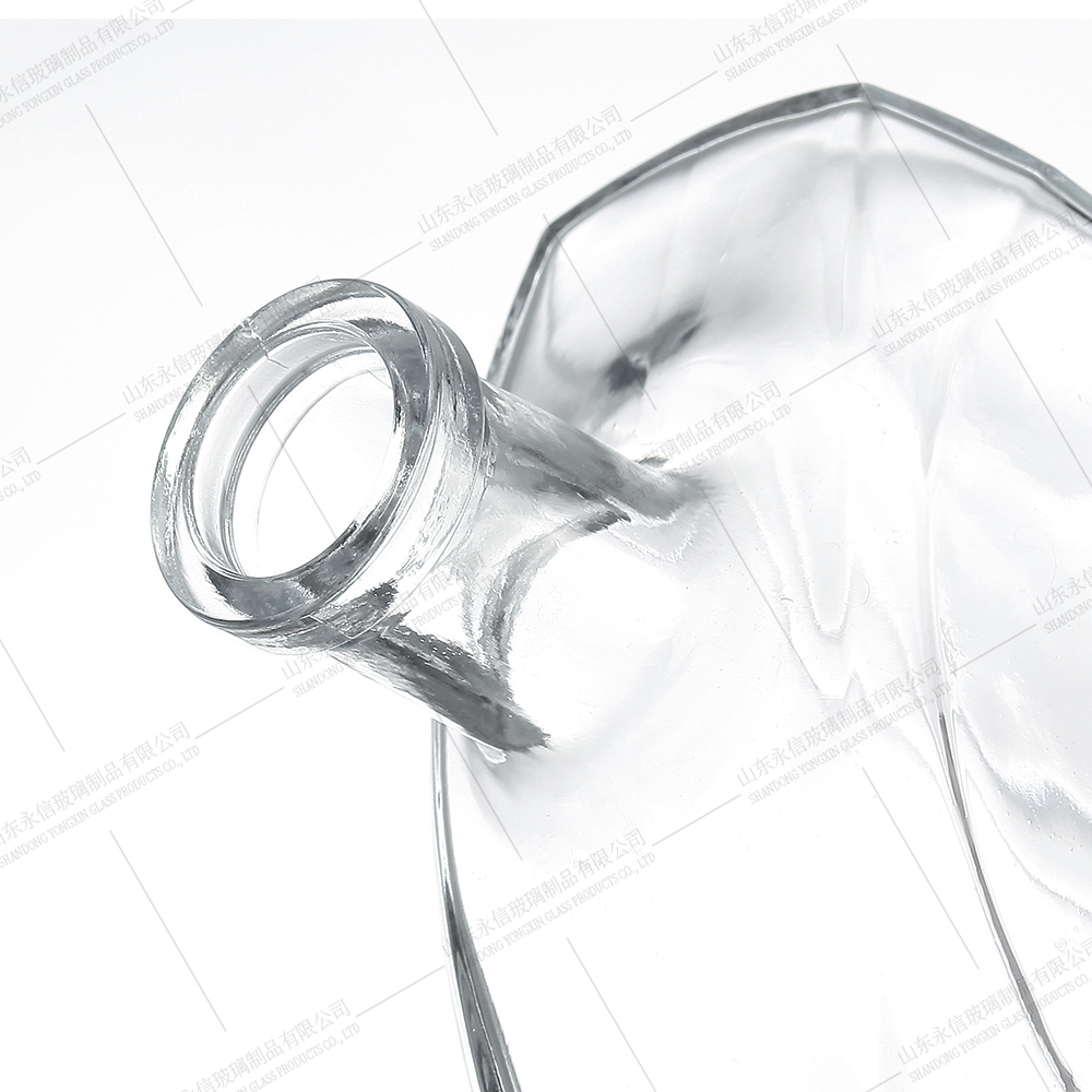 cheap Flat Shape Glass Bottles