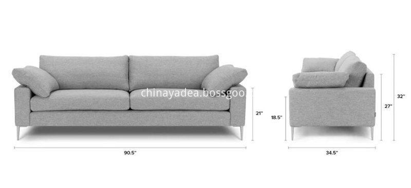 Size-of-Nova-Winter-Gray-Fabric-Sofa