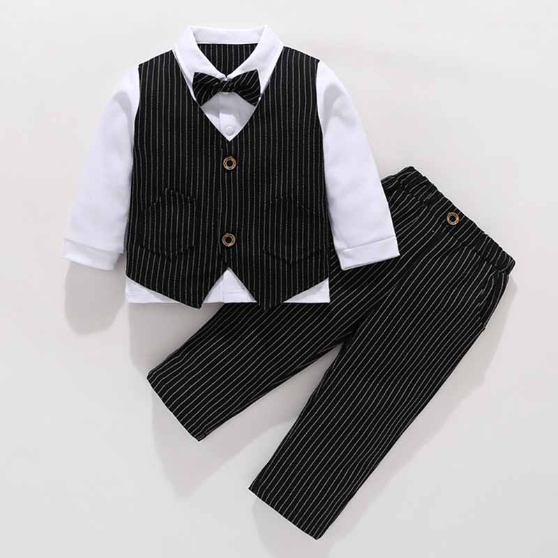 Wedding Boys Suits Set Formal Kids Blazer Toddler Boy Suits Best Design Suit for Boy Costume Baby Boy Outfits Children Clothes
