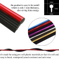 Ceyes 5M Car Accessories Styling Interior Decoration Mouldings Flexible Auto Door Dashboard Edge Universal Central Control Strip