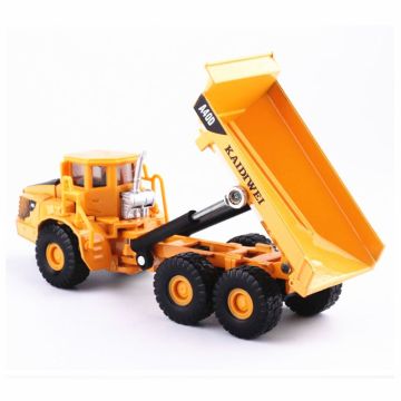 Alloy 1:87 Scale Dump Truck Diecast Construction Vehicle Cars Lorry Toys Model C6UF
