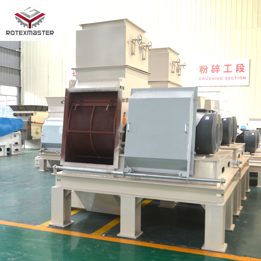 Fir Tree Wood Crusher Sawdust Machine Biomass Hammer Mill