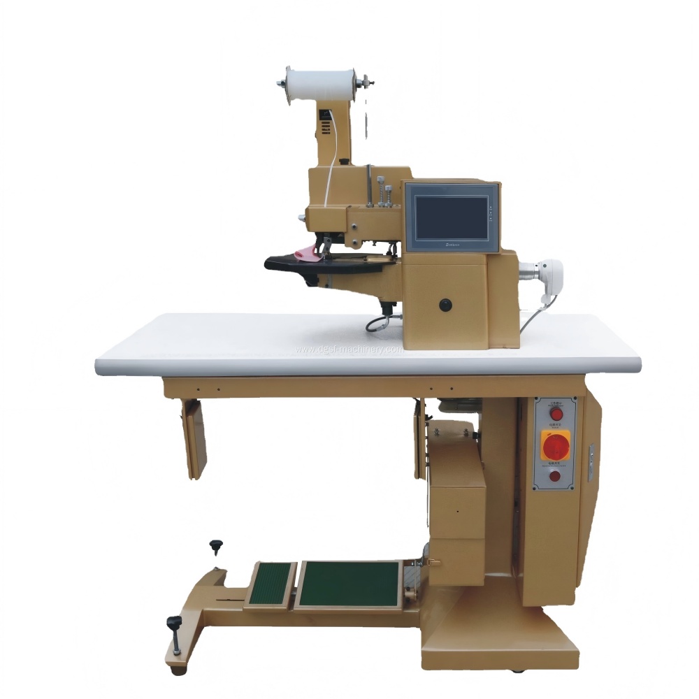 KD-288-A Computerized Hot-cement Edge Folding Machine(the reinforce tape width can be 5mm)  (5)