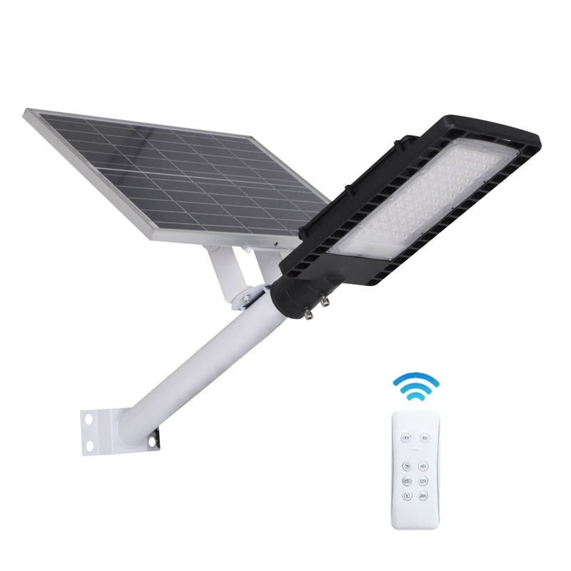 Outdoor Waterproof Solar LED Street Light Dual White