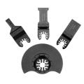 4pcs Oscillating Multitool E-cut Standard Saw Blade Renovator Power Tool for wood plastic soft metal cutting handle tools