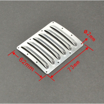 2pcs Cooling Fin for RC Airplane Cowl 2 sizes 3 colors