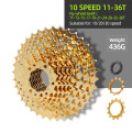 10 speed 11-36T gold