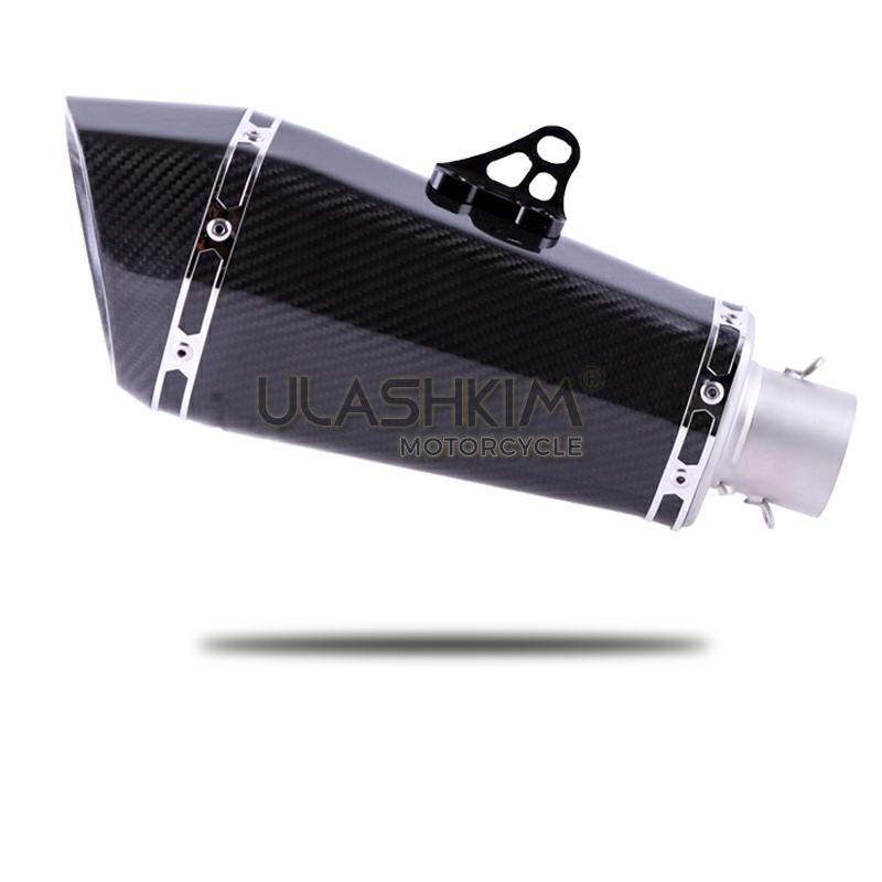 M3 Motorcycle Full System Exhaust Muffler Middle Connect Pipe Slip On For HONDA GROM MSX 125 MSX125 2012 2013 2014 2015