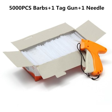 Clothes Garment Price Label for Gun Tagging Tag for Gun 5000Barbs +1 Needle Set pistola etiquetadora Labeller Machine
