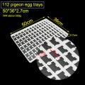2 Pcs Incubator Egg Tray Chicken Duck Bird Ppigeon Egg Trays Hatching Plastic Tray Farm Animal Cages Accessories 4 Sizes
