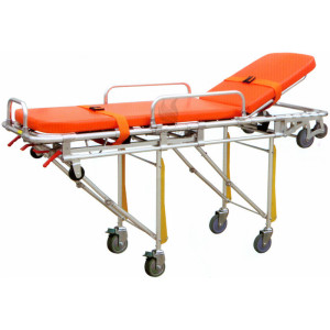 Medical emergency ambulance stretcher