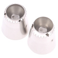 2pcs/set Icing Piping Nozzles Cookie Biscuit Russian Ice Cream Pastry Tips Tools Kitchen Stuff New