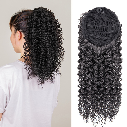 Fake Hair Kinky Curly Long Frontal Ponytail Extension Supplier, Supply Various Fake Hair Kinky Curly Long Frontal Ponytail Extension of High Quality