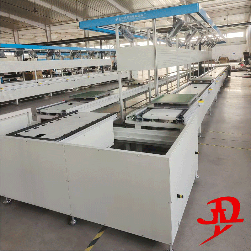 Efficient Automotive AC Assembly Line Setup