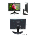 8-inch BNC widescreen 1024X600 HD LCD monitor 16:9 industrial metal enclosure computer HDMI display