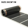 50cm*2m Electric Heating Film Infrared Underfloor Foil Warming Mat 220V 220W Floor Heating Systems & Parts