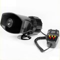 100W 12V 7 Sound Loud Car Alarm Police Fire Horn Siren PA Speaker MIC System Car Motorcycle Horn 7 Tone Siren Horn