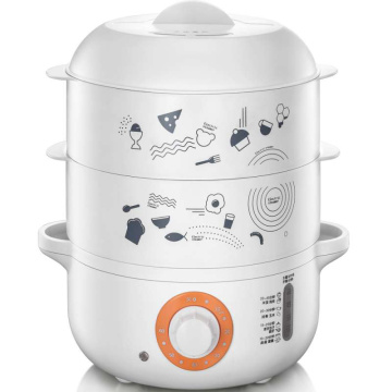 650W anti-dry 4L large capacity Double Electric Food Steamers