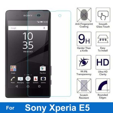 E5 E 5 Screen Protector 9H Anti-Explosion Tempered Glass For Sony Xperia E5 F3311 F3313 LTE Protective Film pelicula de vidro