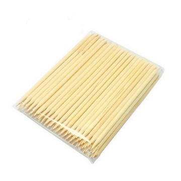 100pcs/packs 11.3cm Orange Wood Stick Cuticle Pusher Remover Nail Designs Nail Art Stick Wooden Manicure Tools