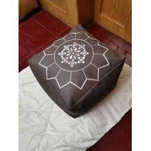 Simple Modern Design Bean Leatherette Cushion