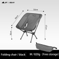 M Chair Black