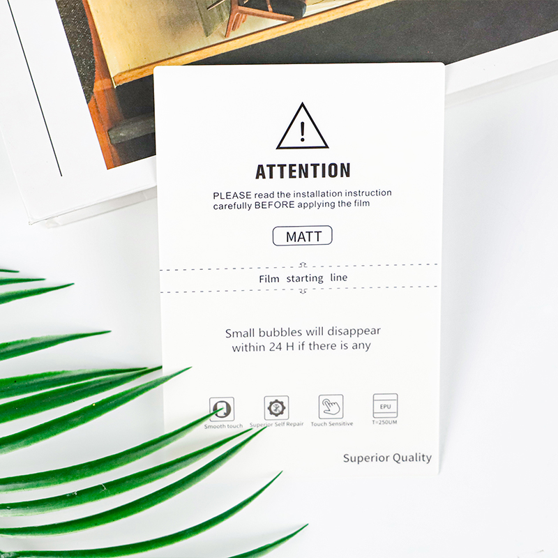 hydrogel screen protector for phone