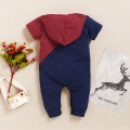PatPat 2020 New Summer Baby Boy Color Block Jumpsuit Baby's Clothing male Other Royal Blue Jumpsuits