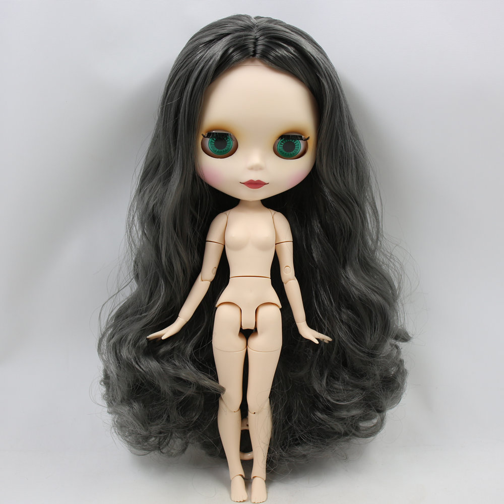 ICY DBS Blyth Doll For Series No. 280BL9016 Joint body Granny Grey hair Matte face 1/6 BJD Toy