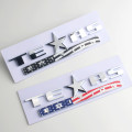 1PC New TEXAS EDITION Letters US Flag Style Sticker Car 3D Writing Badge Emblem Decal Auto Parts Exterior Decoration