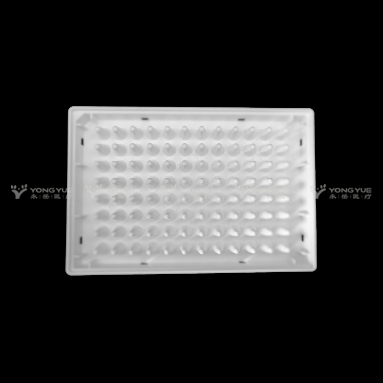 0 1ml 96 Well Pcr Plate Full Skirt White Frame White Tube