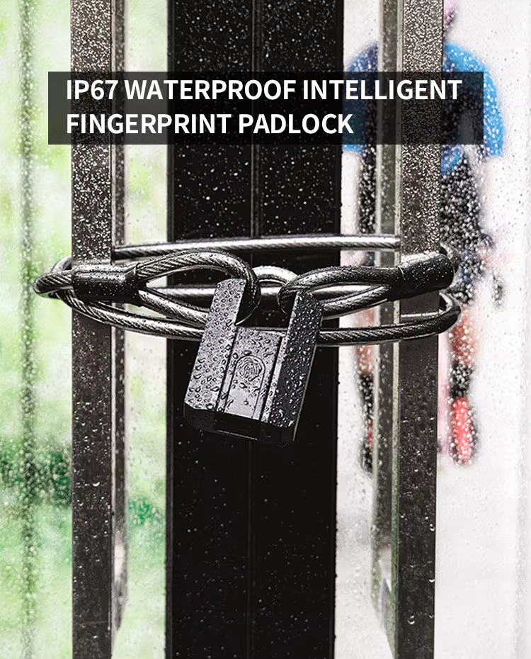 IP67 Biometric Padlock