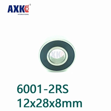 Axk 6001-2rs 6001 2rs 6001 Rs 6001 Hybrid Ceramic Deep Groove Ball Bearing 12x28x8mm