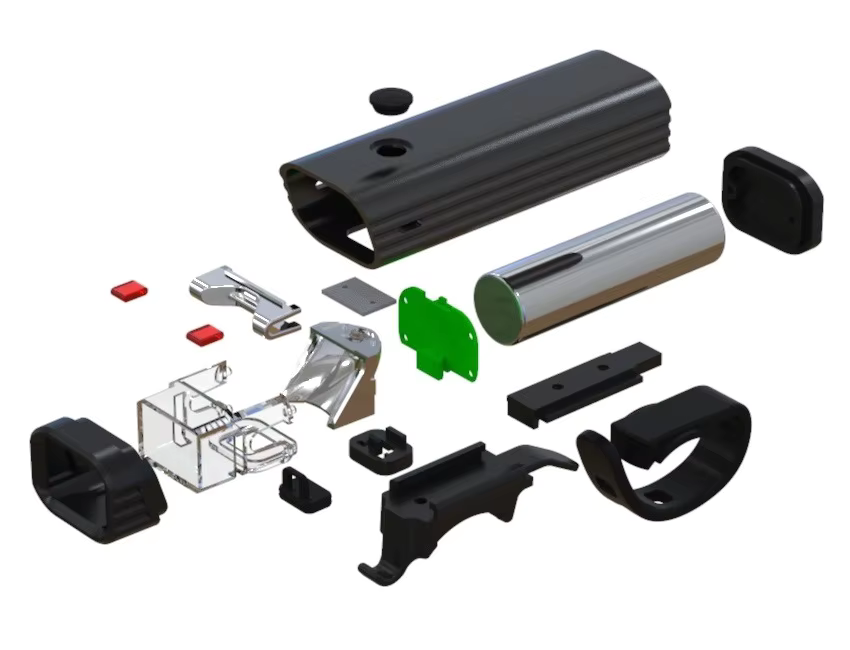 210.bicycle light parts