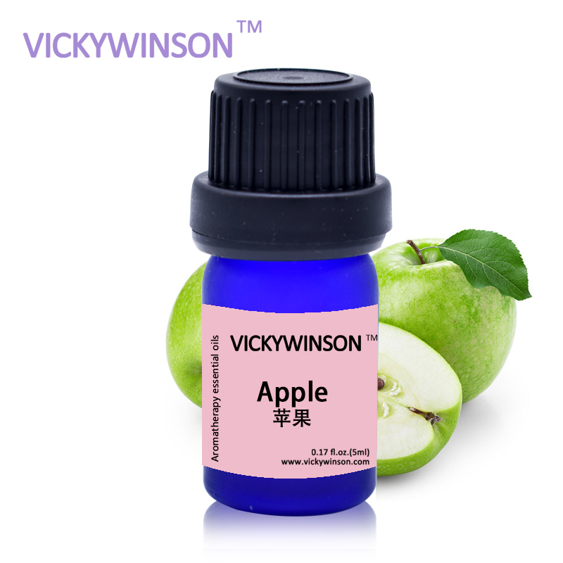 VICKYWINSON natural Apple essential oil l Relax Skin whitening Improve sleep Acne treatment Apple oil 5ml