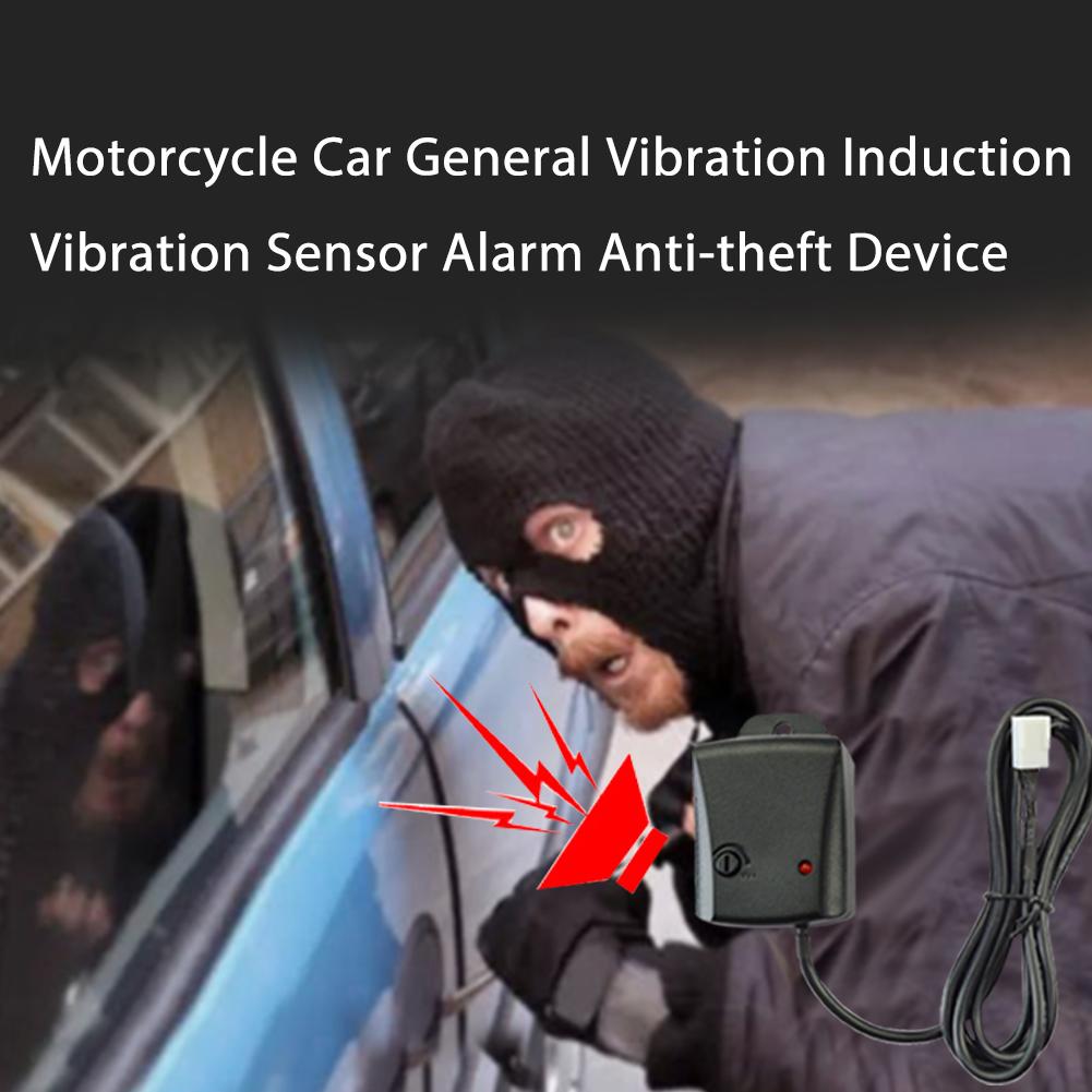 Universal Motorcycle Car General Vibration Induction Vibration Sensor Alarm Anti-theft Device Motorcycle Accessories