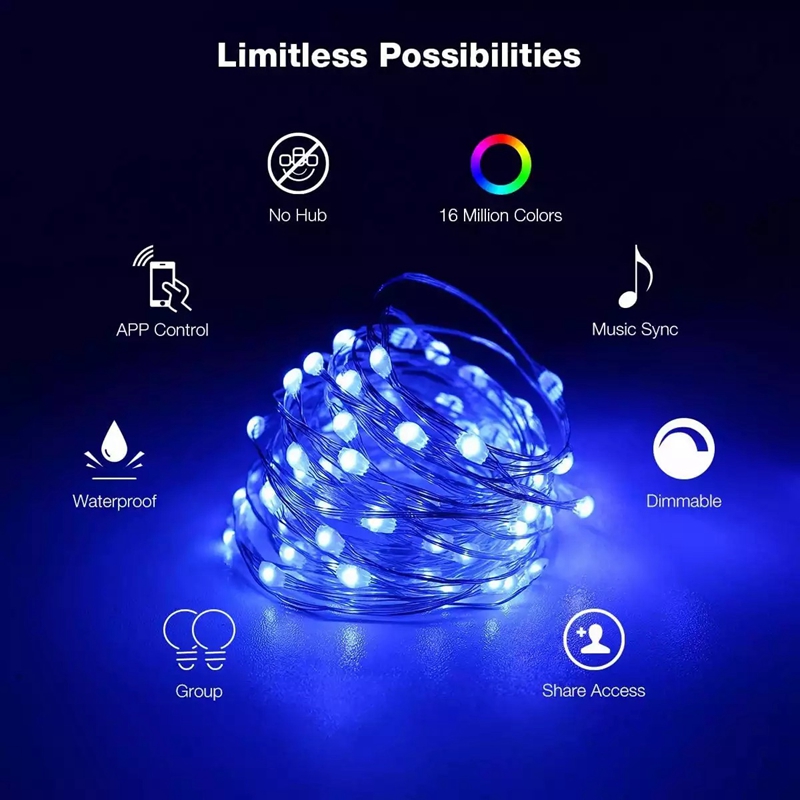 16 Millions Color Change Led String