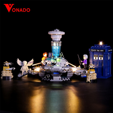 Led Light Compatible For lego 21304 Building Bricks Blocks Creator City Dr Who Time-travel with the Doctor Toys (only light )