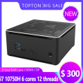 10th Gen Nuc i7 10750H i9 9880H 6 Core i5 Mini PC 2 Lan Windows 10 2*DDR4 2*M.2 NVME AC WiFi Gaming Desktop Computer 4K DP HDMI