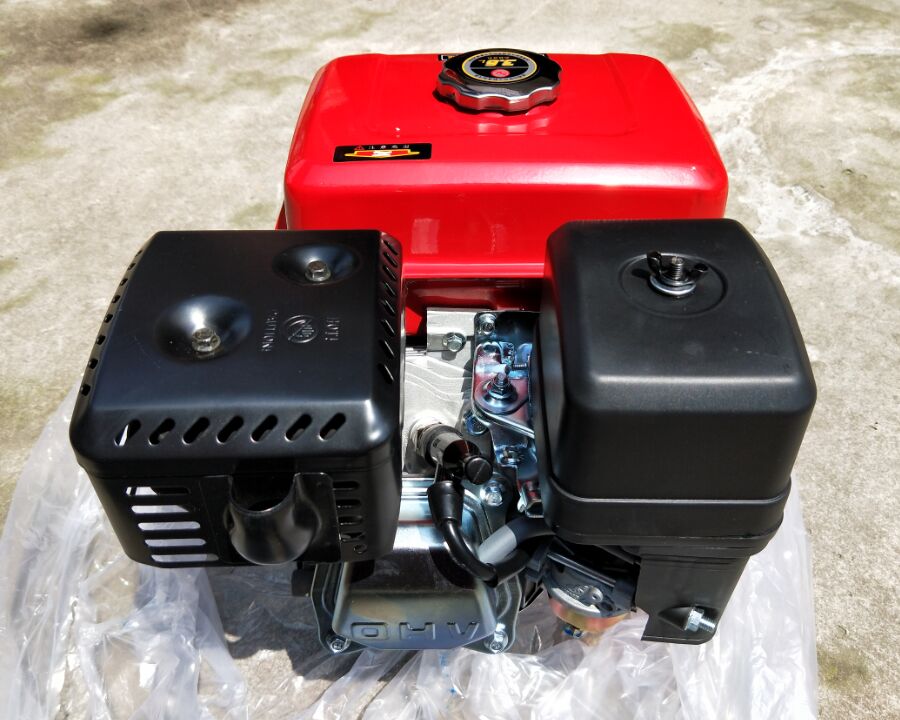 Gasoline engine 168F Motor gasoline engine with 6.5 horsepower four stroke gasoline engine piston pump spraying machine