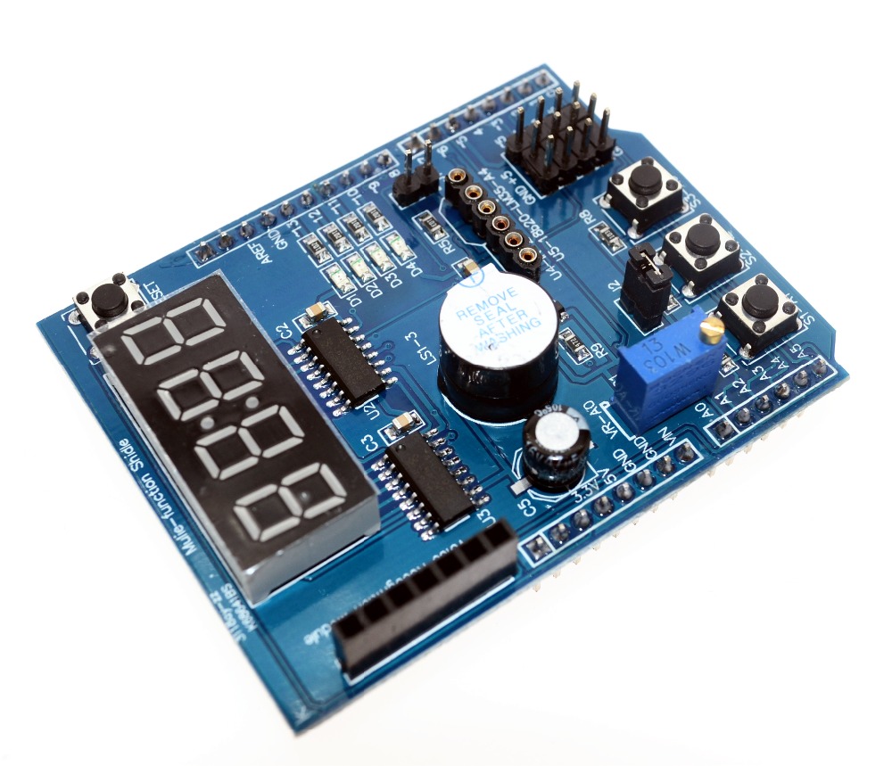 1pcs Multifunctional Multi-functional Expansion Development Board Base Learning UNO LENARDO Mega 2560 Shield DIY Kit