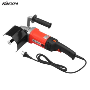 KKMOON 1400W Electric Burnishing Polishing Wire Drawing Machine Electric Angle Grinder Polisher for Metal Steel Wood Polishing