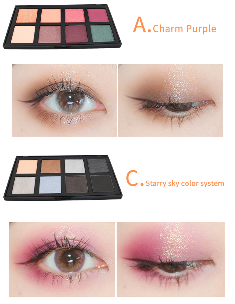 8 Color Eyeshadow Palette5