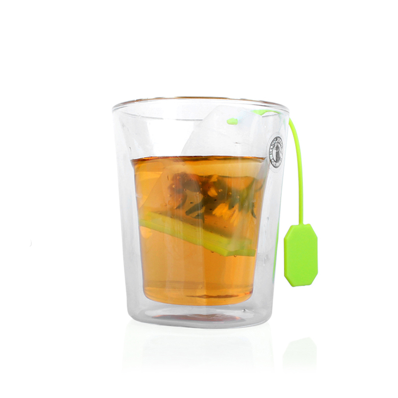 1/5PCS Tea Bag Selling Bag Style Silicone Tea Strainer Herbal Spice Infuser Filter Diffuser Kitchen Coffee Tea Tool Random Color