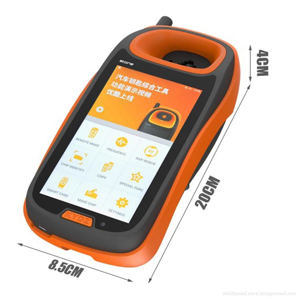 KYDZ Smar t Key Programmer Android Handheld Supports Remote Test Frequency-Refresh Generate Chip Recognition-Smart Card Generate