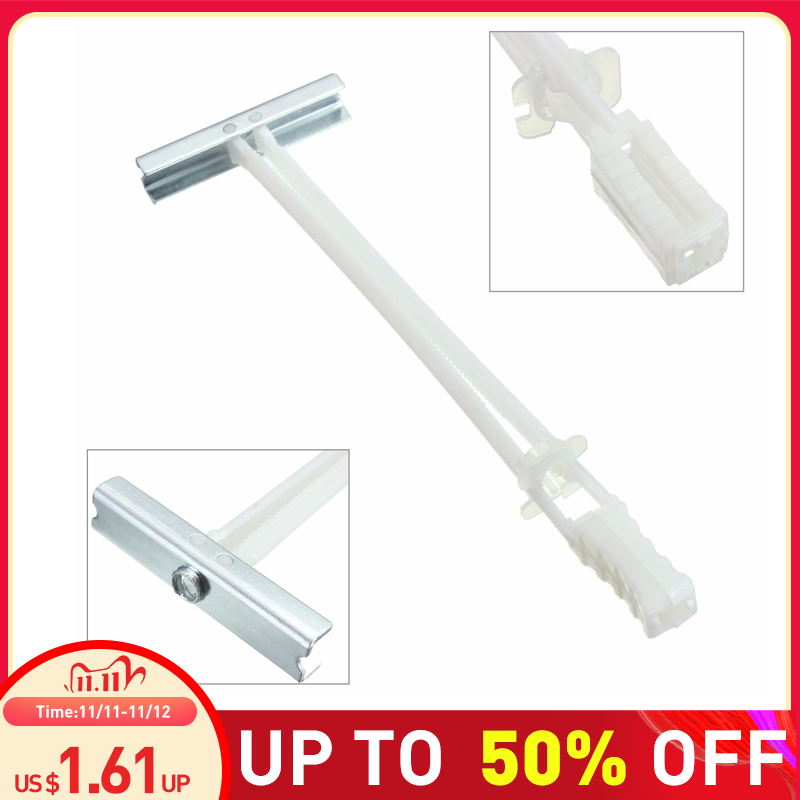 For M6 Screw Fix M6 Toggler Heavy Plasterboard Fits for Use in Hollow Materials Drywall Plasterboard Maximum Support 150KG